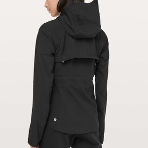 LULULEMON ☔️ The Rain is Calling Black rain jacket